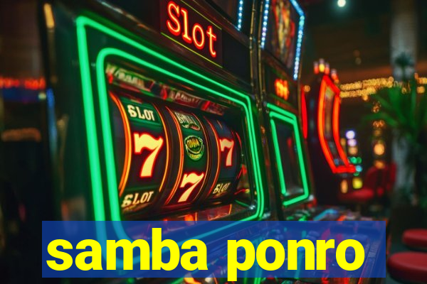 samba ponro